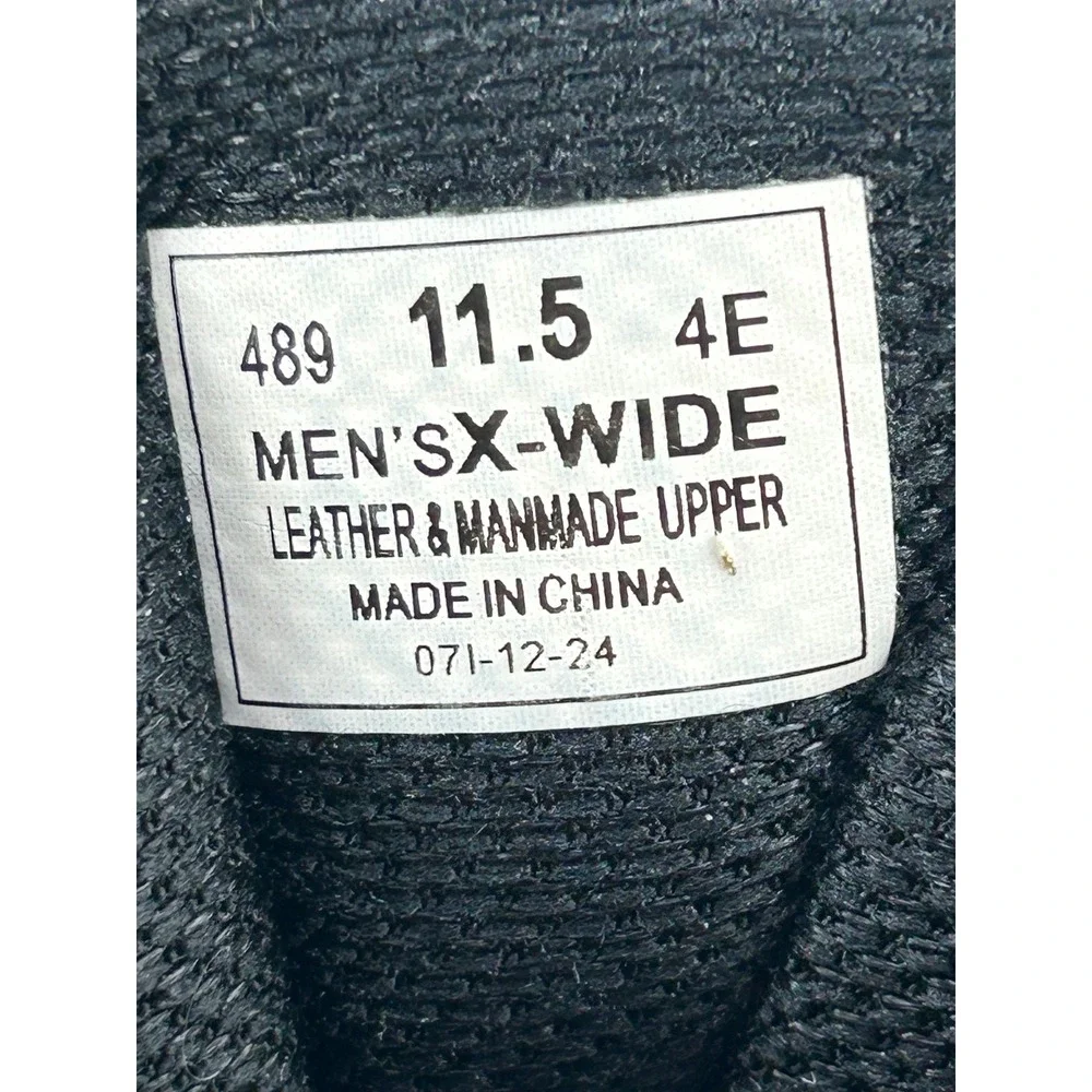 Ortho Feet Mens 11.5 4E Waterproof‎ Leather Suede Hiking Boots